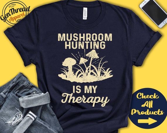 Mushroom Hunting T-Shirt – “Into The Forest I Go” Graphic Tee For Men & Women (Black, XL) - View #10