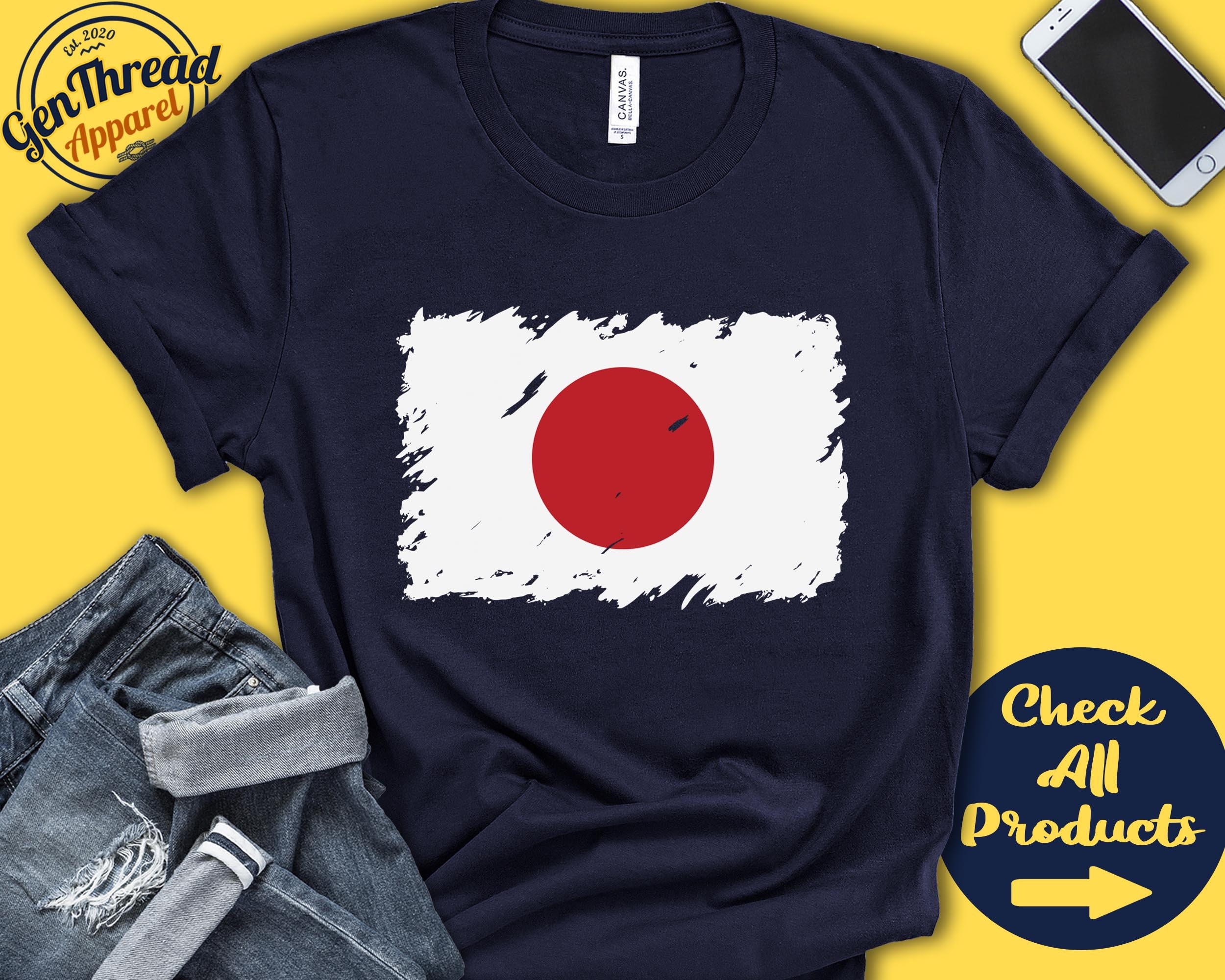 THE JAPANESE PRIDE No.8 Tシャツ　WATER タオル Japan Flag Shirt | Gift for Japanese Gift | Proud Japanese Pride