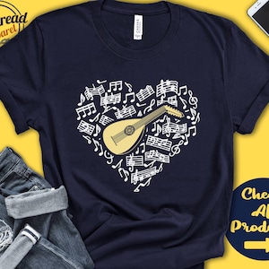 Camiseta de laúd / Regalo de laúd / Barroco / Renacimiento / Instrumento de cuerda / Músico / Amante de la música / Sudadera con capucha / A2571