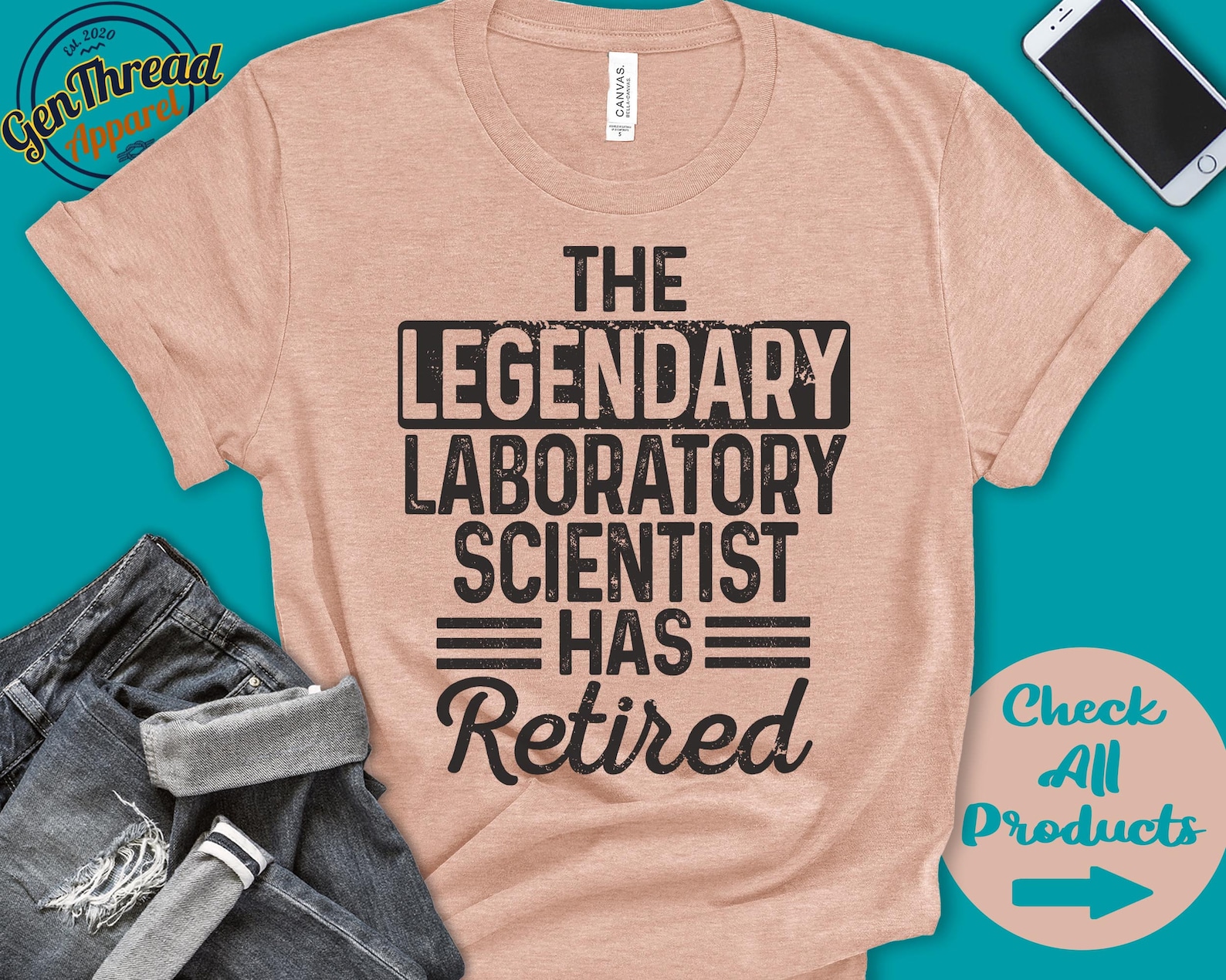 The Legendary Laboratory Scientist Has Retired Shirt | Lab Scientist ...