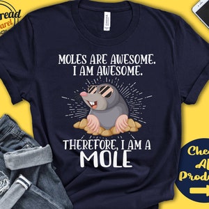 Mole Shirt | Mole Lover | Gift | Zoo | Zoologist | Mammalogy | Mammalogist | Funny Cool Awesome Animal | Tank Hoodie | A3220