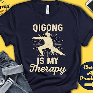 Qigong Shirt | Gift For Qigong Lover | Qi Gong | Tai Chi Shirt | Tai Chi Gift | Hobby Is My Therapy | Tank Hoodie | A2320