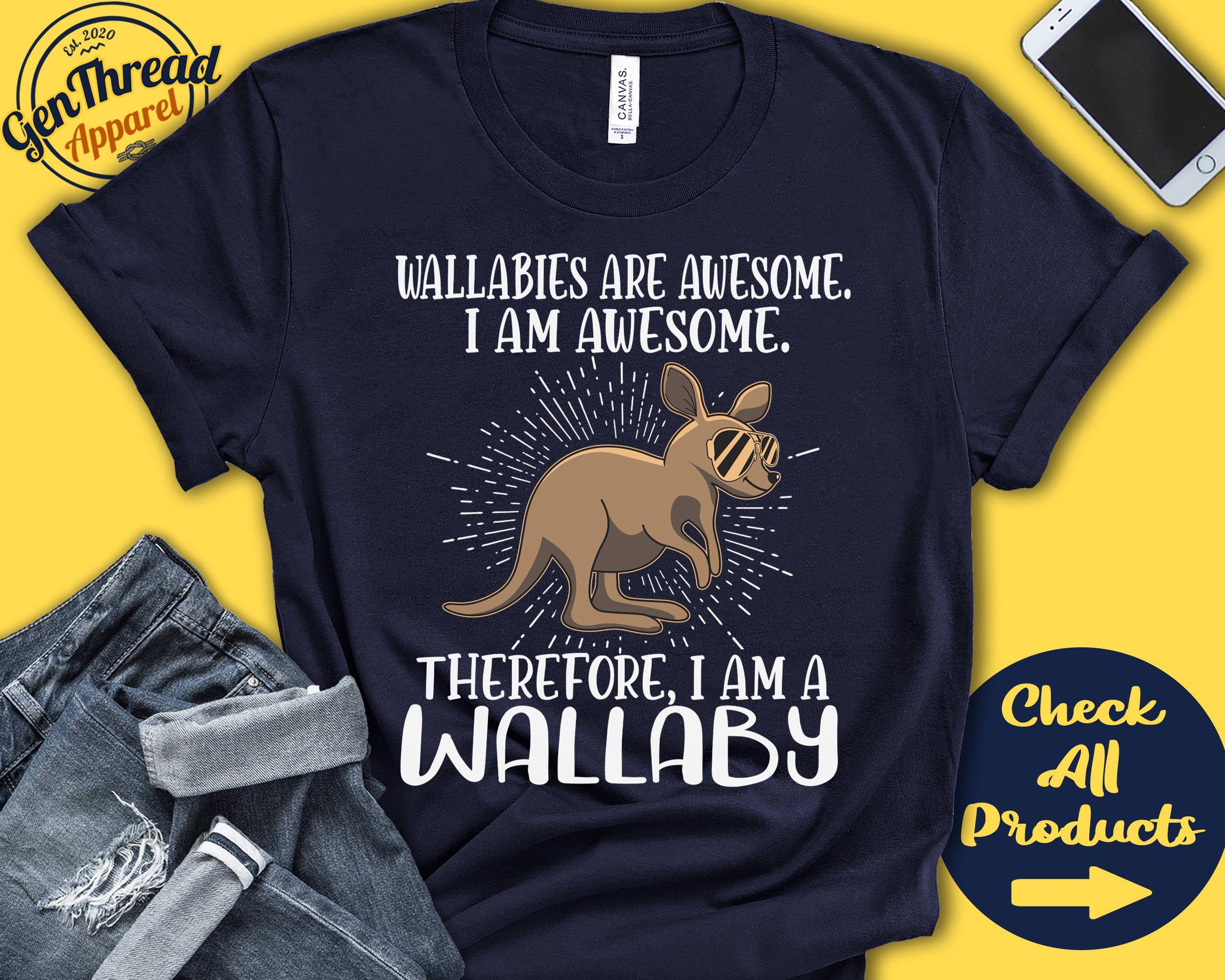 Buy Wallaby Shirt Wallaby Lover Gift Zoo Zoologist Online in India
