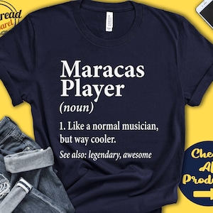 Maracas Shirt | Maracas Gift | Player | Cinco De Mayo | Shake | Percussion Musical Instrument | Musician Definition | Tank Hoodie | A2623
