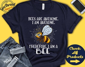 Bee Shirt | Bee Lover | Gift | Zoo | Zoologist | Melittology  | Melittologist | Funny Cool Awesome Animal | Tank Hoodie | A3134