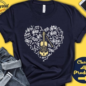 Viola Player Shirt | Viola Gift | Violist Shirt | Orchestra | Stringed | Musician | Music Lover Heart | Instrument | Tank Hoodie | A2576