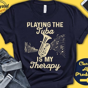 チューバ奏者シャツ | チューバギフト | チューバ奏者 | オーケストラ | Tシャツ | マーチングバンド | ミュージシャン | 音楽 | 楽器 | マイセラピー | タンクトップ | A2530