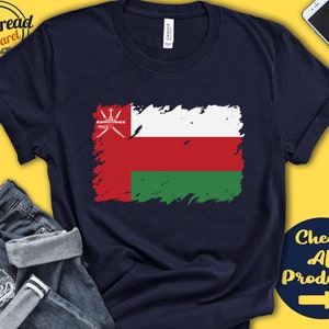 Oman Flag Shirt | Gift For Omani Gift | Proud Omani Pride | Omani Root | West Asia Flag Country Shirt | Tank Hoodie | F0127