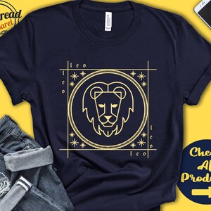Leo Shirt | Leo Gift | Leo Present | Leo Star Sign | Leo Emblem | Leo Symbol | Leo Zodiac | Horoscope | Tank Top | Hoodie | A0669