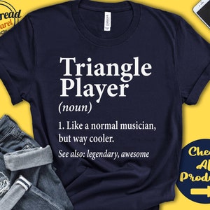 Triangle Shirt | Triangle Gift | Triangle Player | Drummer | Percussion | Musical Instrument | Musician Definition | Tank Hoodie | A2629