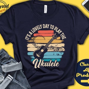 Ukulele Player Shirt | Ukulele Gift | Hawaii Music | Stringed Instrument | Musician | Music | Instrument | Lovely Day | Tank Hoodie | A2405
