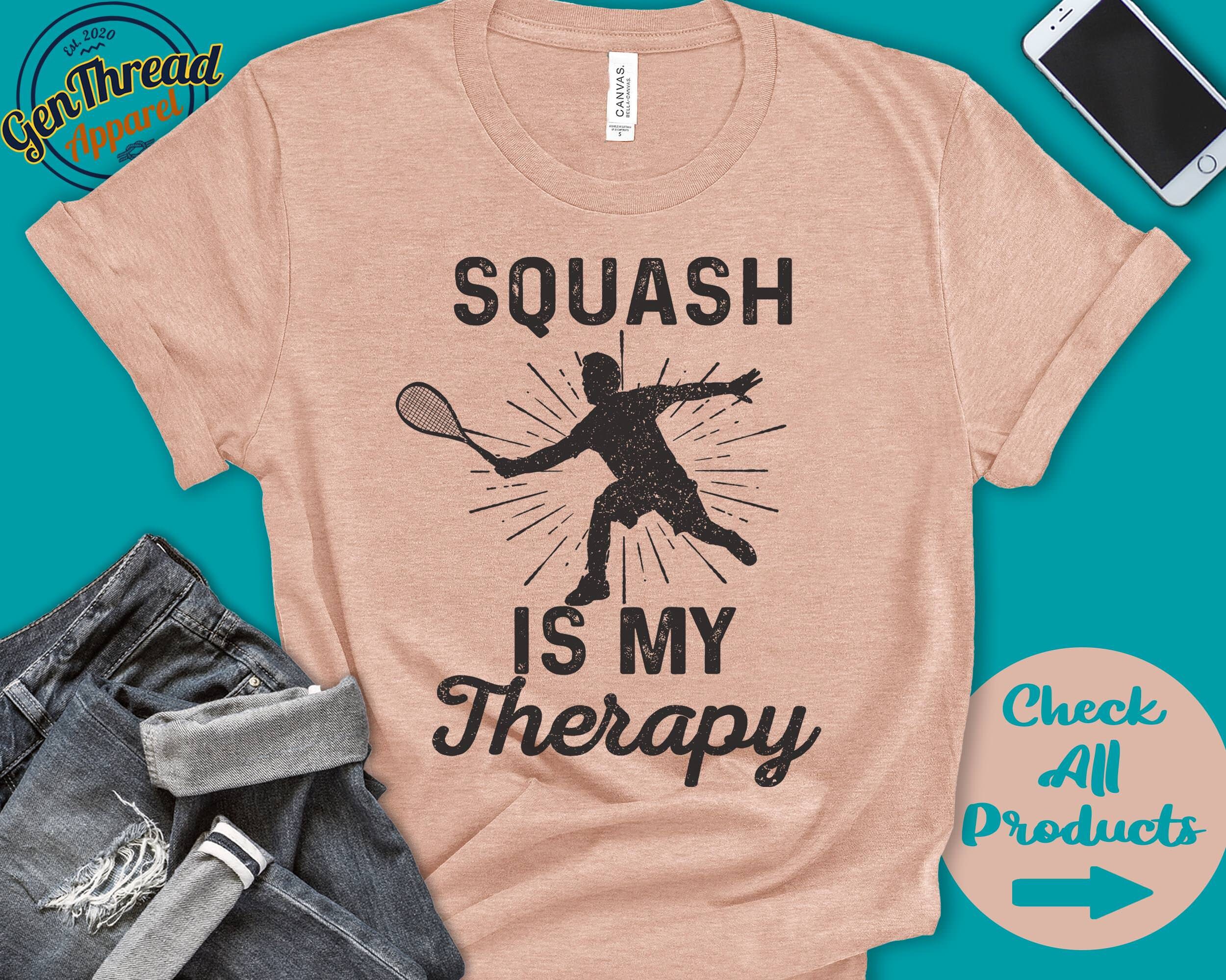 Squash Shirt | Gift for Squash Player | Squash Sport | Raquet