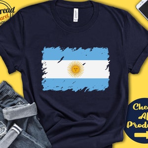 Argentina Flag Shirt | Gift For Argentinian Gift | Proud Argentinian Pride| South America Flag Country Shirt | Tank Hoodie | F0006