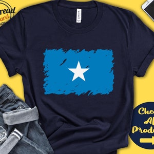 Somalia Flag Shirt | Gift For Somali Gift | Proud Somali Pride | Somali Root | Eastern Africa Flag Country Shirt | Tank Hoodie | F0158
