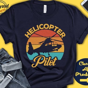 Helicopter Pilot Gift | Chopper Pilot Gift | Pilot Shirt | Aviator | Helicopter Shirt | Pilot Graduation | Aviation | Tank | Hoodie | A0116