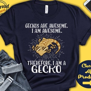 Gecko Shirt | Gecko Lover | Gift | Zoo | Zoologist | Herpetology | Herpetologist | Funny Cool Awesome Animal | Tank Hoodie | A3268