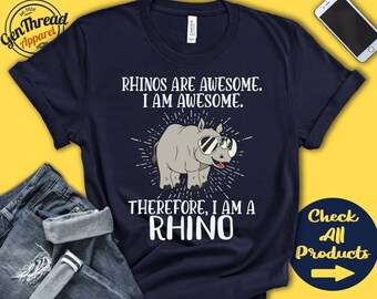 Rhinoceros Shirt | Rhinoceros Lover | Gift | Zoo | Zoologist | Zoology | Mammalogist | Funny Cool Awesome Animal | Tank Hoodie | A3172