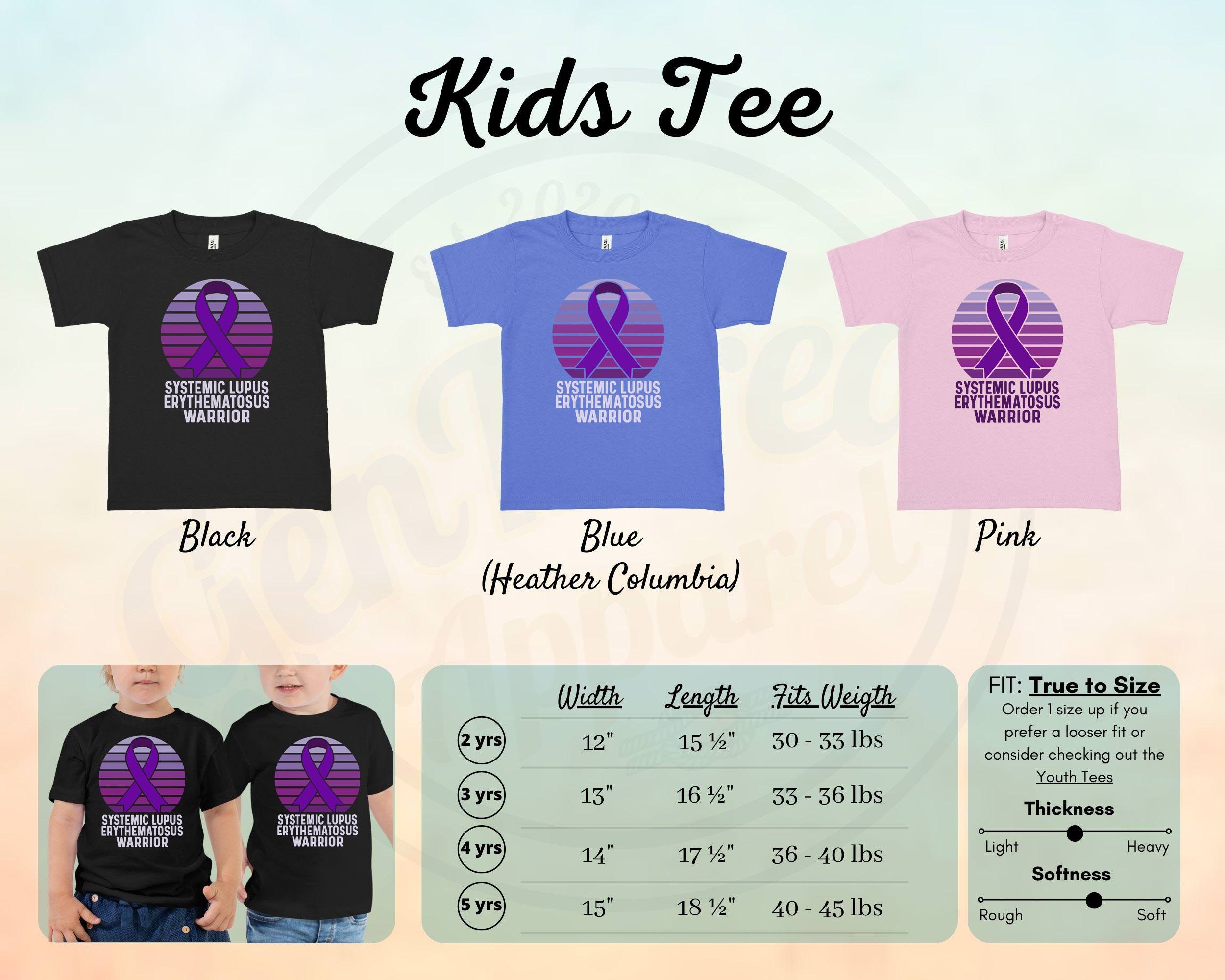 Systemic Lupus Erythematosus Shirt | SLE Awareness | Purple Ribbon