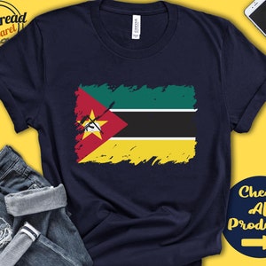Mozambique Flag Shirt | Gift For Mozambican Gift | Proud Mozambican Pride | Eastern Africa Flag Country Shirt | Tank Hoodie | F0115