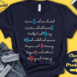 Scorpio Zodiac Characteristic | Scorpio Shirt | Scorpio Gift | Present | Scorpio Star Sign | Birthday | Horoscope | Tank | Hoodie | A0616