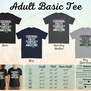 Cerebral Palsy Shirt | Cerebral Palsy Awareness | Green Ribbon | Fighter | Warrior | Surgery | Recovery | Cant Stop | Tank Hoodie | A1019 image 4