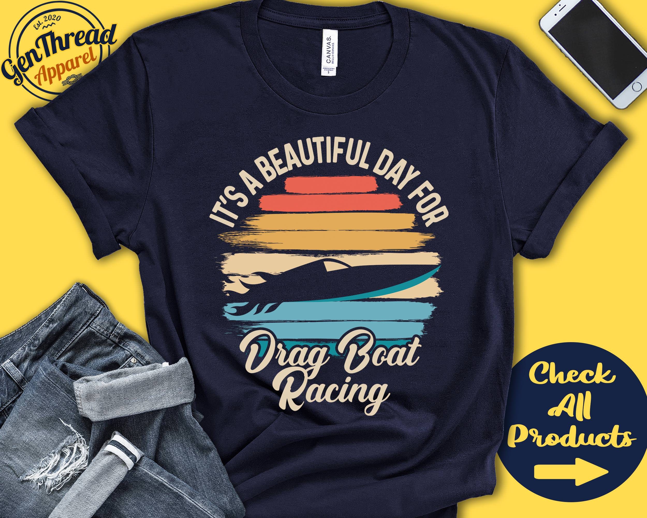 トップス 90s Budweiser DRAG BOAT RACE Pocket tee Drag Boat Racer Shirt | Beautiful Day for Drag Boat Racing