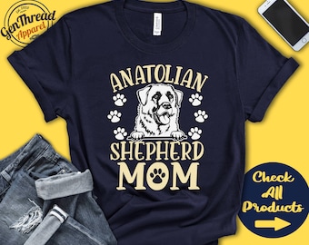 Anatolisk herdehund mamma | Anatolisk herdehundskjorta | Gåva | Mamma | Ny hundförälder | Hundägare | Älskare | Ras | T-shirt med huvtröja | A3294