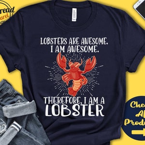 Lobster Shirt | Lobster Lover | Gift | Zoo | Zoologist | Carcinology | Carcinologist | Funny Cool Awesome Animal | Tank Hoodie | A3023