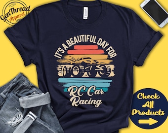 RC Racer-tröja | Vacker dag för RC-racing | Fjärrstyrd | RC-bilracing | Fjärrkontroll | Sport | Tankluvtröja | A1825