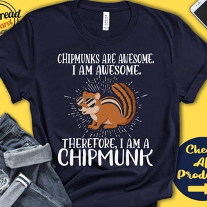Chipmunk Shirt | Chipmunk Lover | Gift | Zoo | Zoologist | Rodentology | Rodentologist | Funny Cool Awesome Animal | Tank Hoodie | A3274