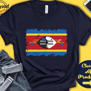 Swaziland Flag Shirt | Gift For Swazi Gift | Proud Swazi Pride | Swazi Root | South Africa Flag Country Shirt | Tank Hoodie | F0166