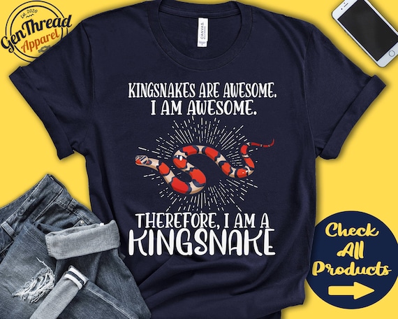 Kingsnake Shirt Kingsnake Lover Gift Zoo Zoologist Herpetology