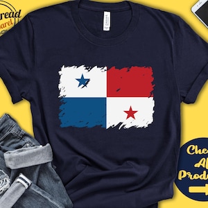 Panama Flag Shirt | Gift For Panamanian Gift | Proud Panamanian Pride | Central America Flag Country Shirt | Tank Hoodie | F0131