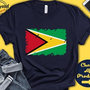 Guyana Flag Shirt | Gift For Guyanese Gift | Proud Guyanese Pride | Guyanese Root | South America Flag Country Shirt | Tank Hoodie | F0069