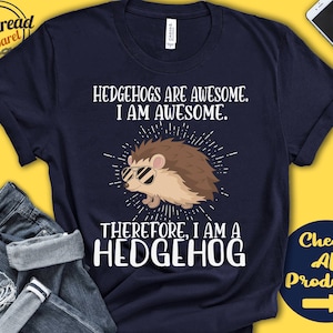 Hedgehog Shirt | Hedgehog Lover | Gift | Zoo | Zoologist | Mammalogy | Mammalogist | Funny Cool Awesome Animal | Tank Hoodie | A3212