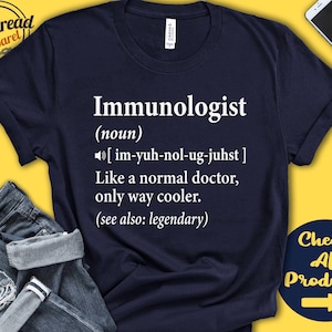 Immunologist Shirt | Immunologist Gift | Immunology Shirt | Immunology Gift | Doctor Appreciation | Thank You | Tank Top | Hoodie | A0453