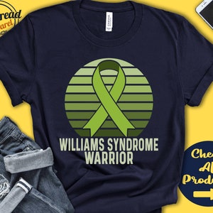 Williams Syndrome Shirt | Williams Syndrome Awareness | Lime Green Ribbon | Warrior | Fighter | Surgery | Recovery | Tank Hoodie | A1402