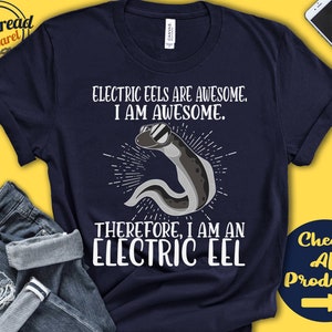 Electric Eel Shirt | Electric Eel Lover | Gift | Zoologist | Ichthyology | Ichthyologist | Funny Cool Awesome Animal | Tank Hoodie | A3100