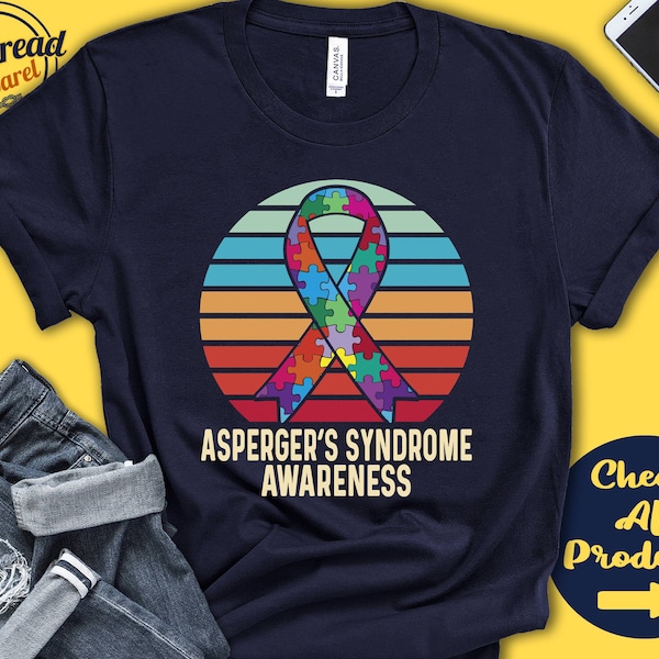 Aspergers Syndrome Shirt | Aspergers Syndrome Awareness | Puzzle Ribbon | Warrior | Fighter | Surgery | Recovery | Tank Hoodie | A1526