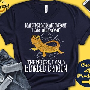 Bearded Dragon Shirt | Bearded Dragon Lover | Gift | Zoo | Herpetology | Herpetologist | Funny Cool Awesome Animal | Tank Hoodie | A3263