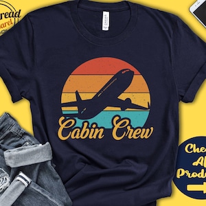 Cabin Crew Gift | Airplane Shirt | Steward Gift | Stewardess | Stewardess Shirt | Steward Shirt | Flight Crew Shirt | Tank | Hoodie | A0136