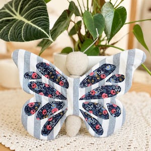 Pick your Handmade Quilted Butterfly Plush Toy Kids