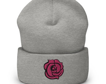 Utena Rose - Cuffed Beanie - Revolutionary Girl Utena - Shoujo Kakumei Utena - Utena Tenjou - 90s Animation - Anthy Himemiya - Gift
