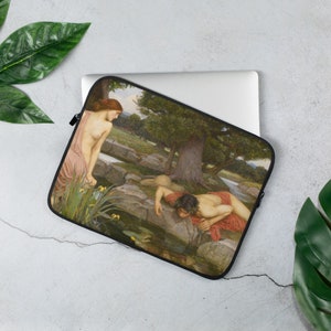 Echo - Laptop Sleeve - John William Waterhouse - Pre-Raphaelite Brotherhood - Fine Art Gift - Classical Art Laptop Case