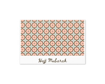 Hajj Mubarak Greeting card