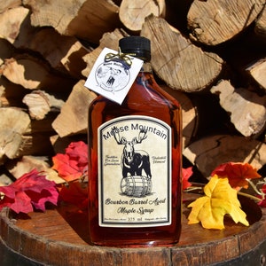 Bourbon Barrel Aged Maple Syrup