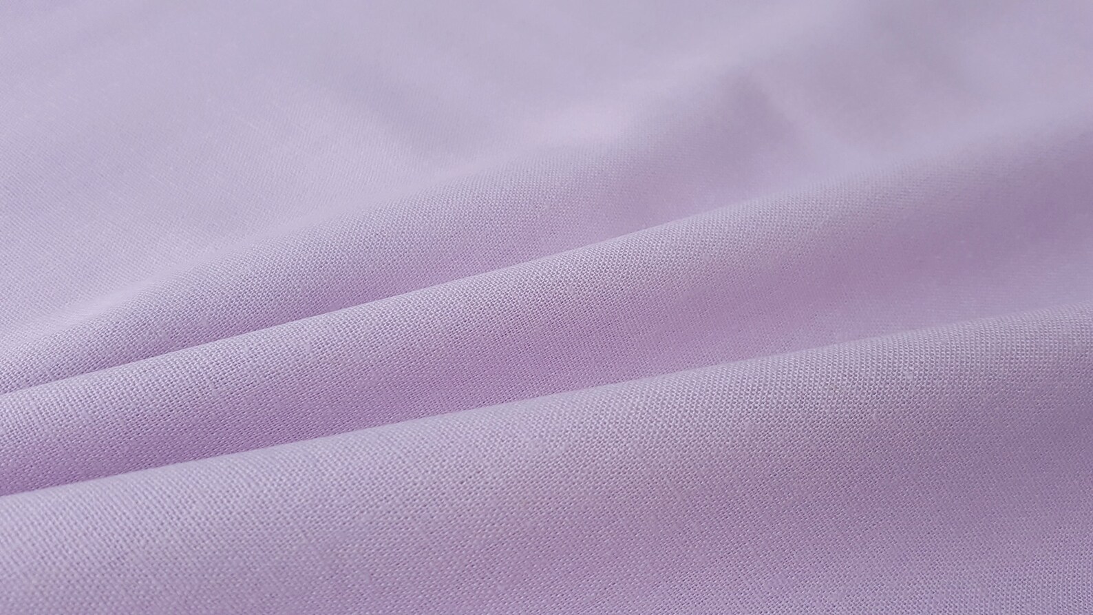 Linen Rayon Blend Fabric BTY Lavender Lilac Pastel 52 W Natural Fiber Cloth Good for Children