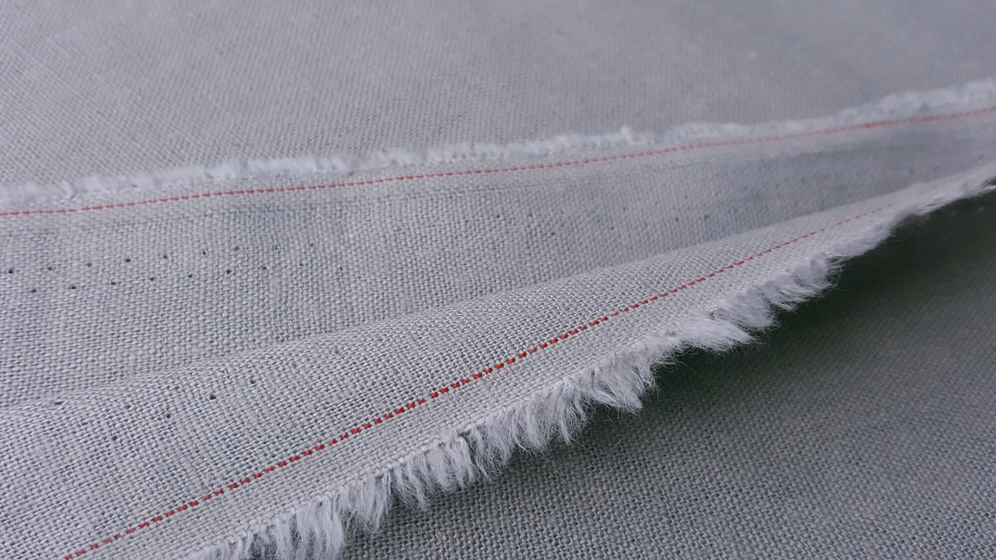 Linen Rayon Blend Fabric BTY Pewter Gray 52 wide Etsy