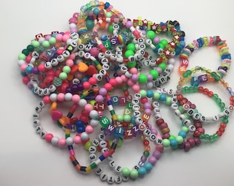 Pulseras de la Amistad Taylor Swift, pulseras Eras Tours, 10 por 20 dólares