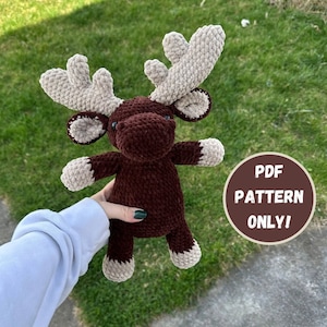 Moose Crochet Pattern